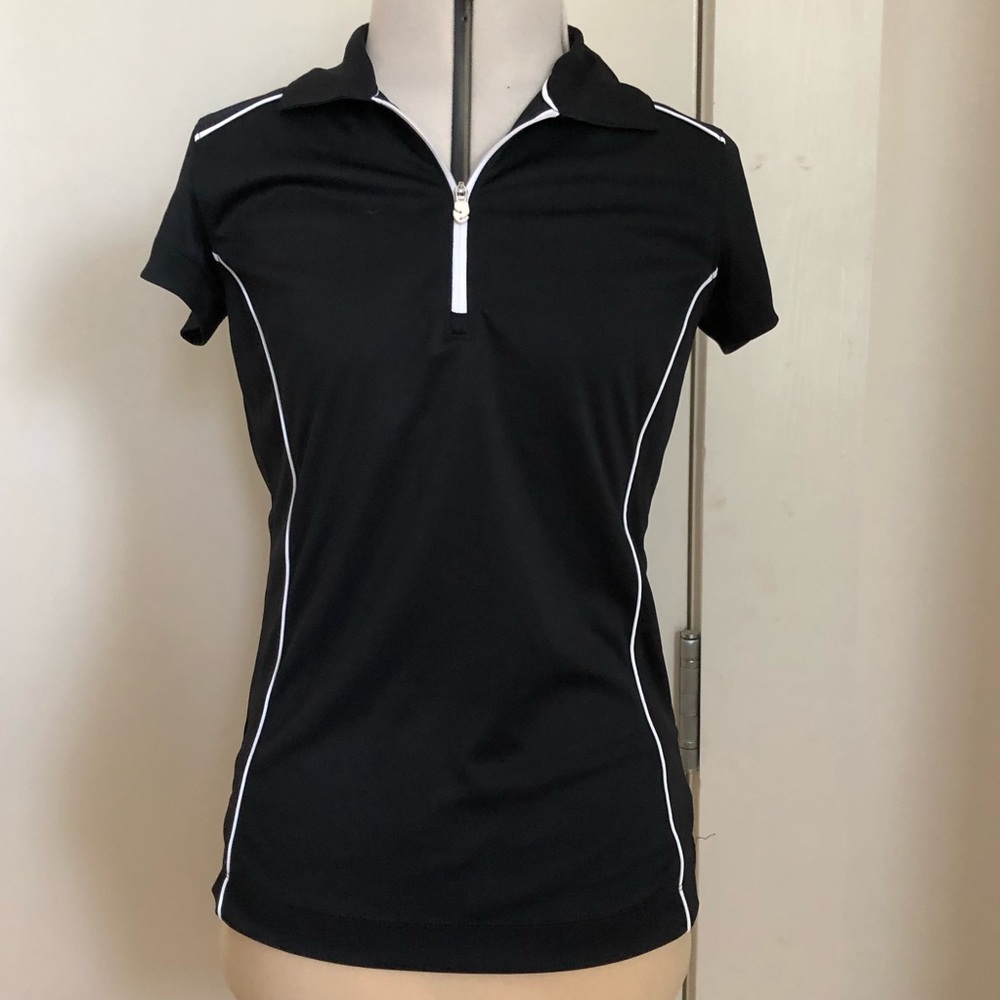 Black Slazenger Golf Polo - XS